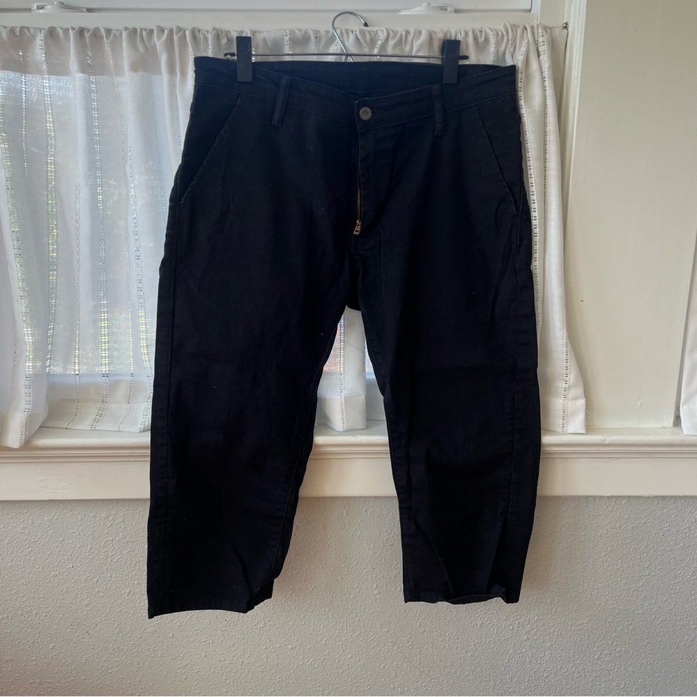 Men’s Levi’s 511 Commuter Black Cropped Jeans, 36